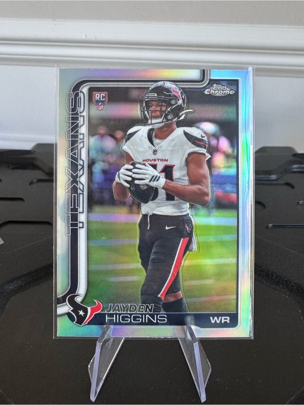 🔥 2025 Jayden Higgins Topps Chrome Rookie Refractor